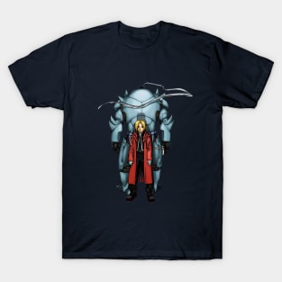 Edward and Aplhonse Elric FullMetal Alchemist T-Shirt